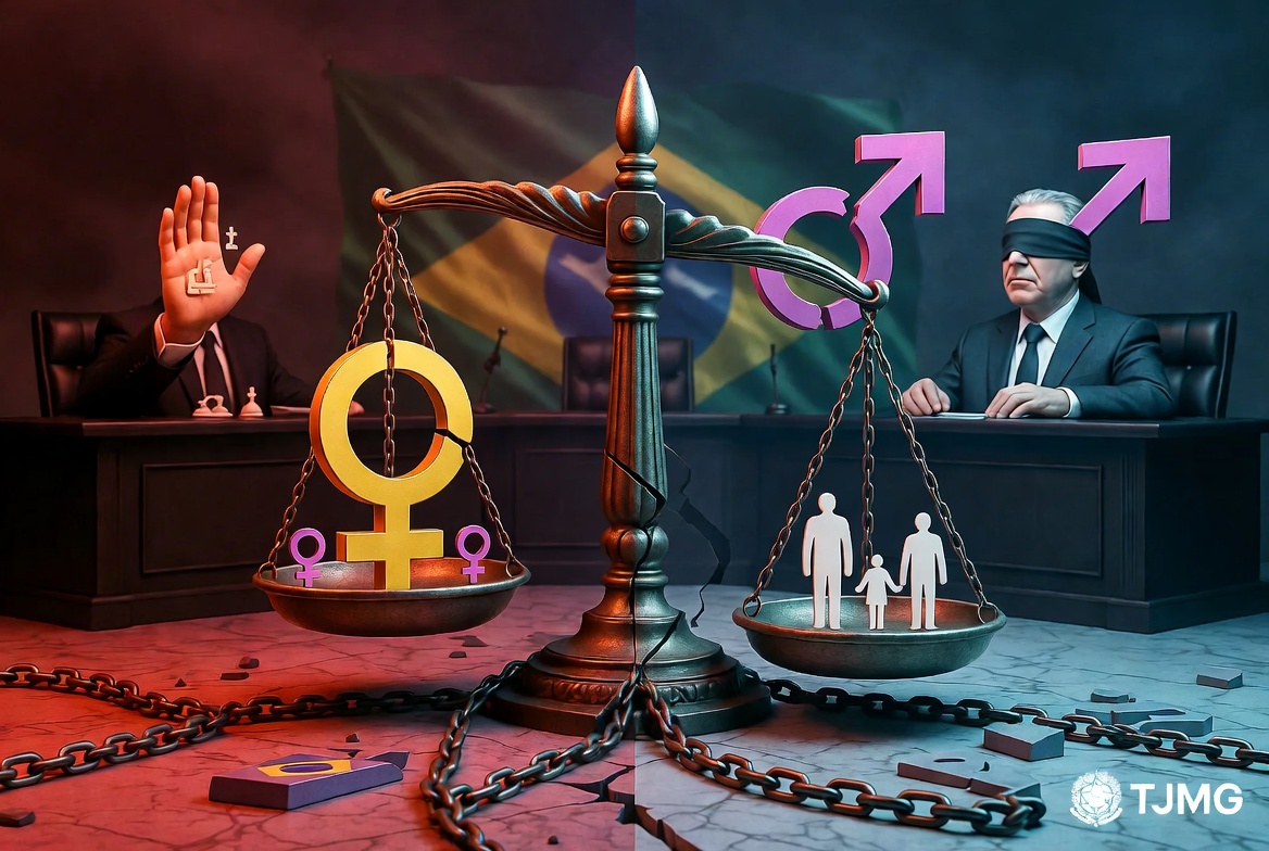 Disfunção brasileira da justiça por categorias